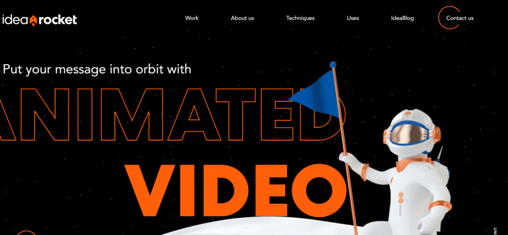 Idea rocket webpage.